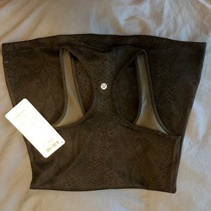 🍋 Lululemon Cool Racerback Tank Top NWT  6 Black